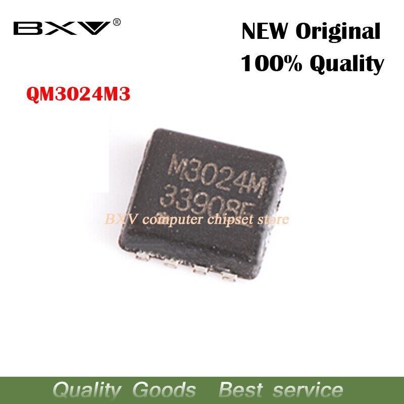 5ชิ้น MOSFET QM3024M3 QM3024M M3024M 3มม. * 3มม. QFN-8 - ShiKaiF - ThaiPick