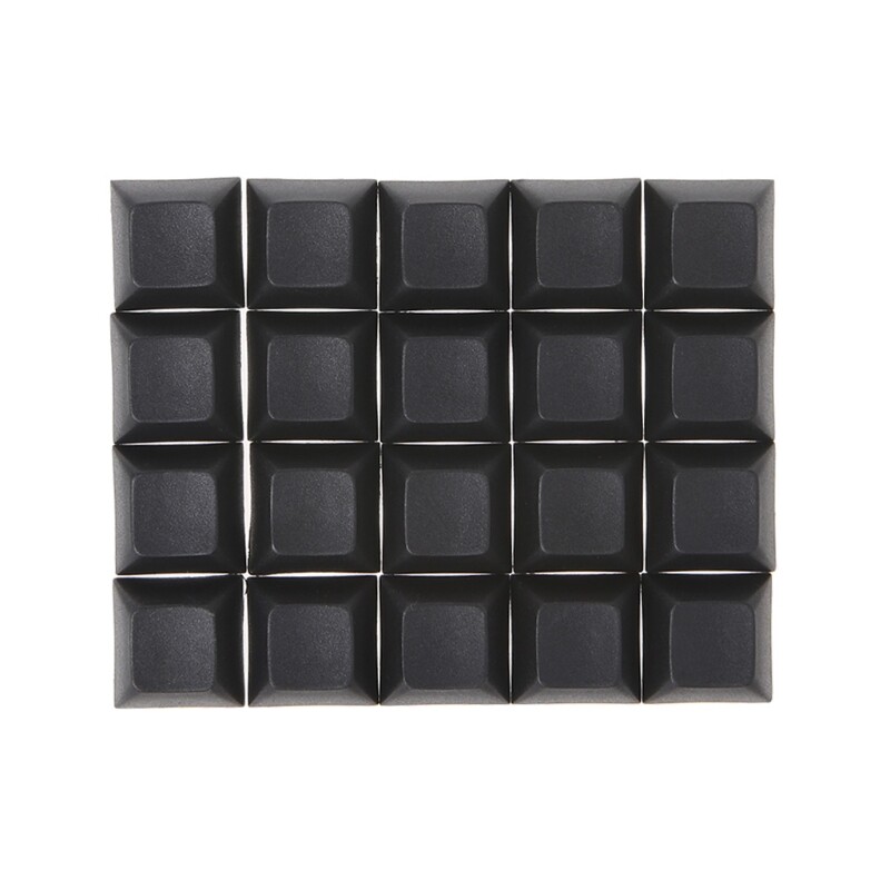 PBT Keycaps DSA 1u Blank Printed Keycaps For Gaming Mechanical Keyboard