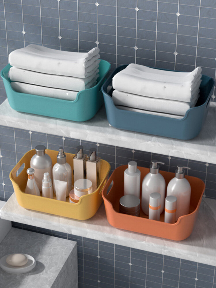 KS Sundry storage box Desktop box Cosmetic lipstick Kitchen storage box Dormitory snack storage basket
