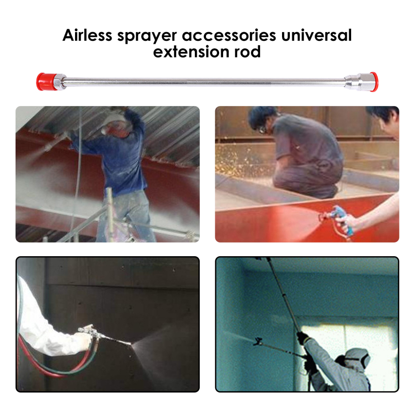 Airless Sprayer Accessories Universal Extension Rod Paint Sprayer Extension Rod