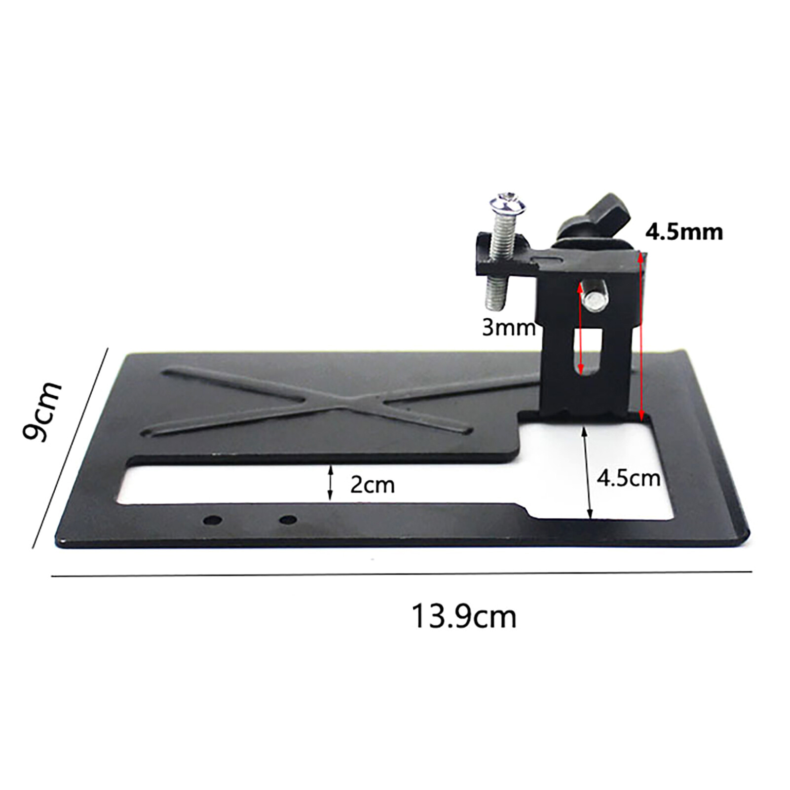 lentils Protective Angle Grinder Holder with Protective Case Easy to Install Accessories Useful Angle Grinder Support for DIY