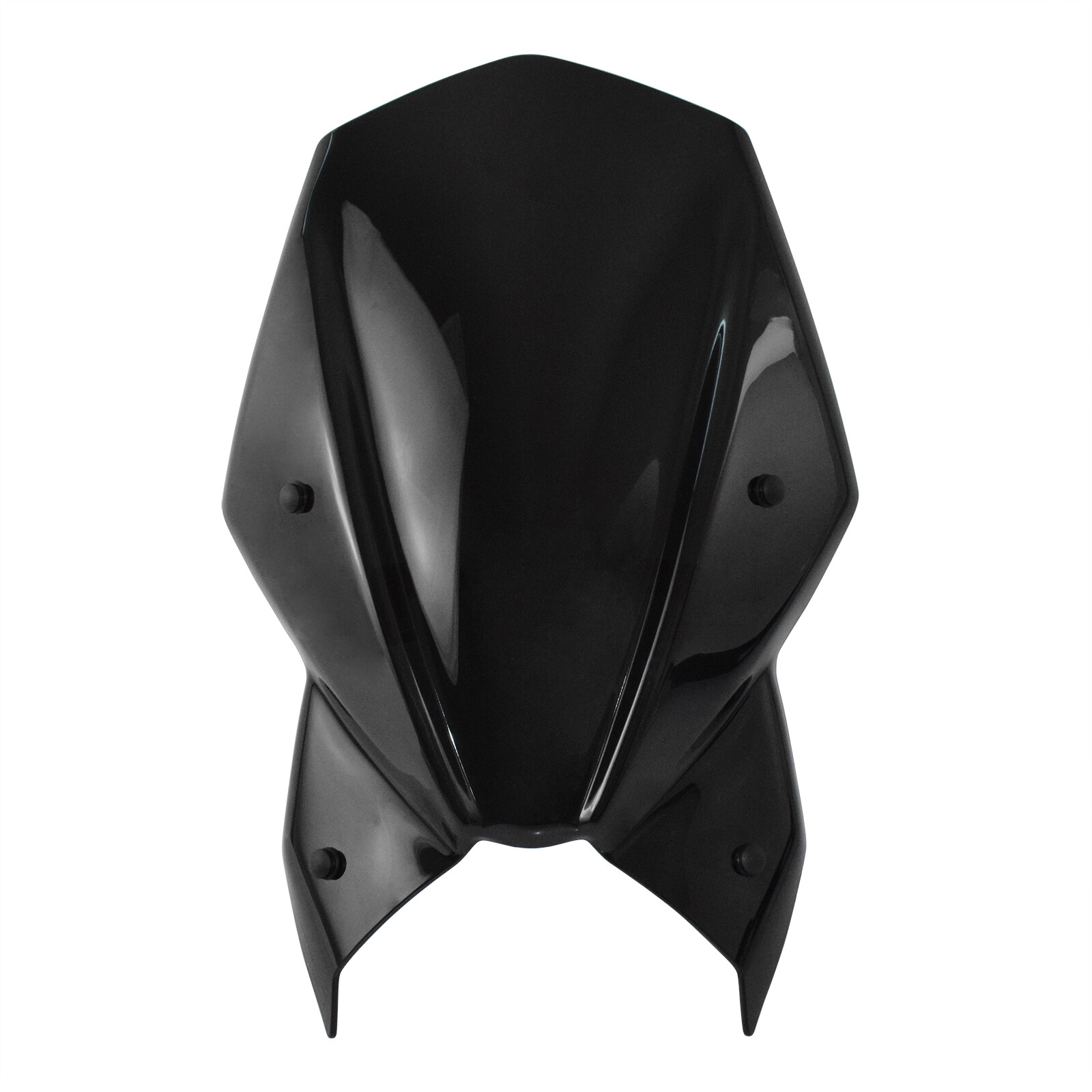 Motorcycle Front Windscreen Windshield Fly Screen Shield Wind Deflector ...