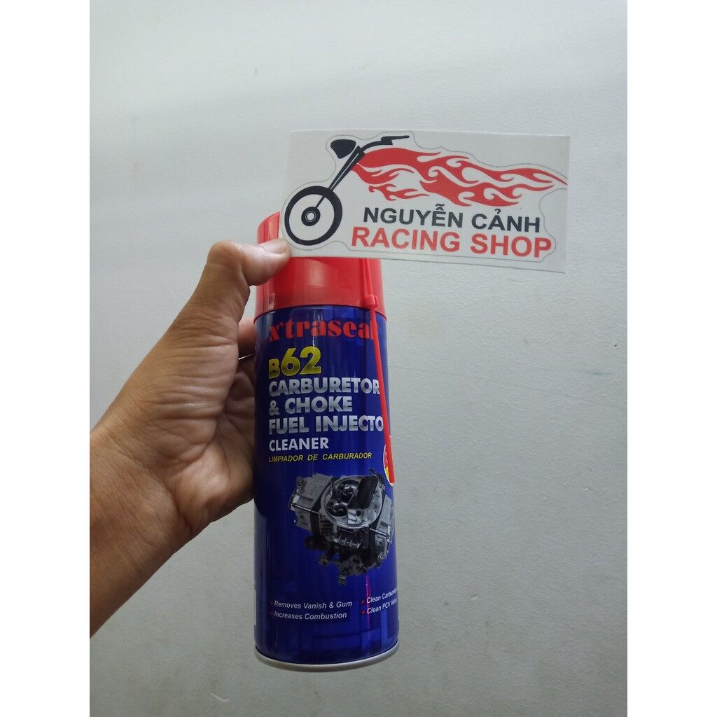 Chai B62 xịt rửa bình xăng con xe máy