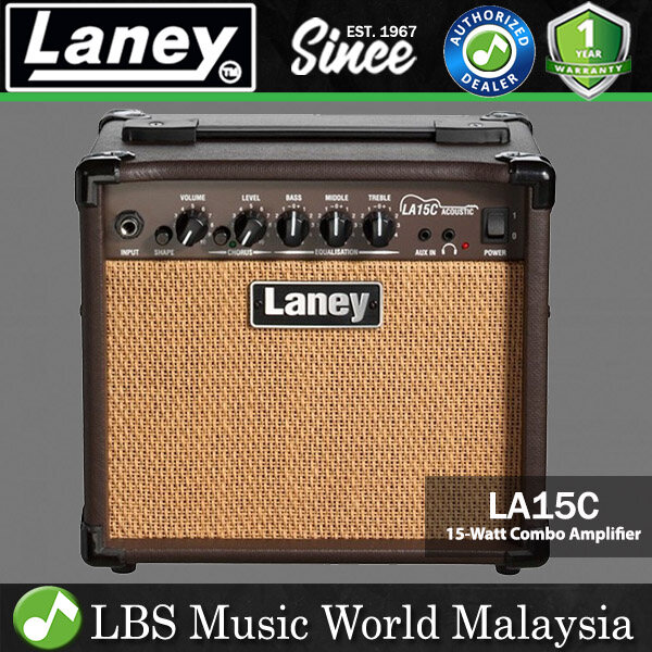 LANEY LA15C ACOUSTIC GUITAR AMP 15 WATT GUITAR AMPLIFIER Lazada