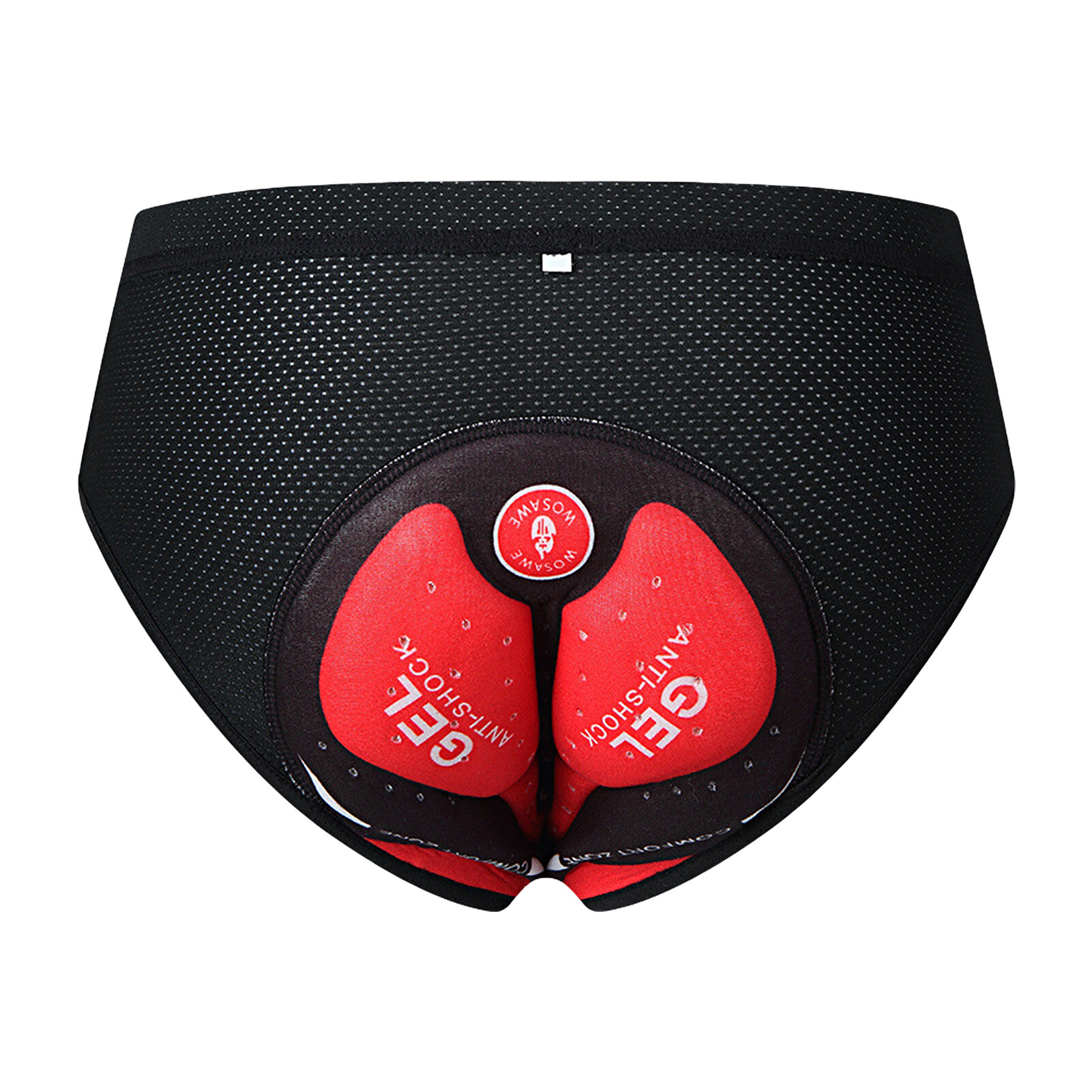 Cycling Underwear Quick Dry Comfortable Moisture Wicking Elastic Waist Thicken Silicone Pad Mesh Design Bicycle Briefs for Cycling