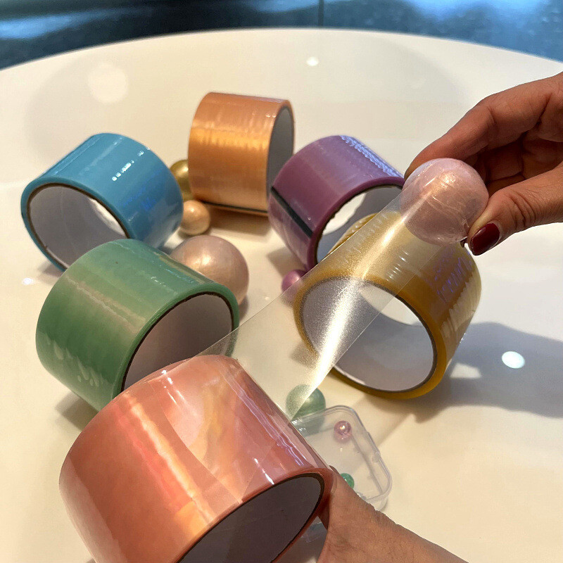 1PC Color Sticky Ball Tape Sticky Water Ball Wide Tape Sticky Ball