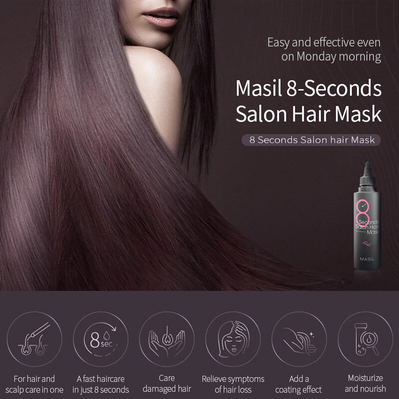 [MASIL] 8 Seconds Hair Mask 100ml / 200ml / 350ml