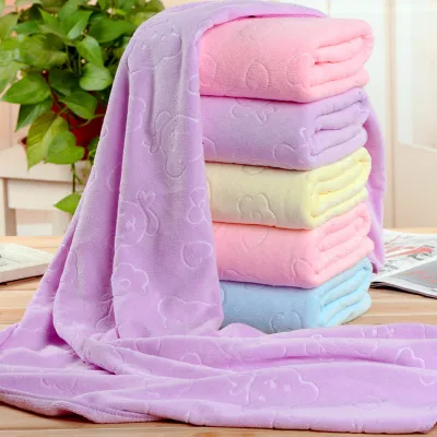 Special 70x140cm microfiber bath towel quick-drying towel beach towel bath towel color random