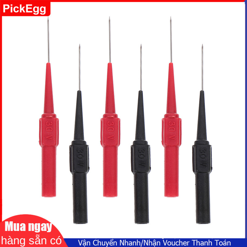 PickEgg 10 Chiếc Kim Kiểm Tra Đồng Hồ Vạn Năng Đầu Dò Kiểm Tra Điện Kim Kiểm Tra Thay Thế