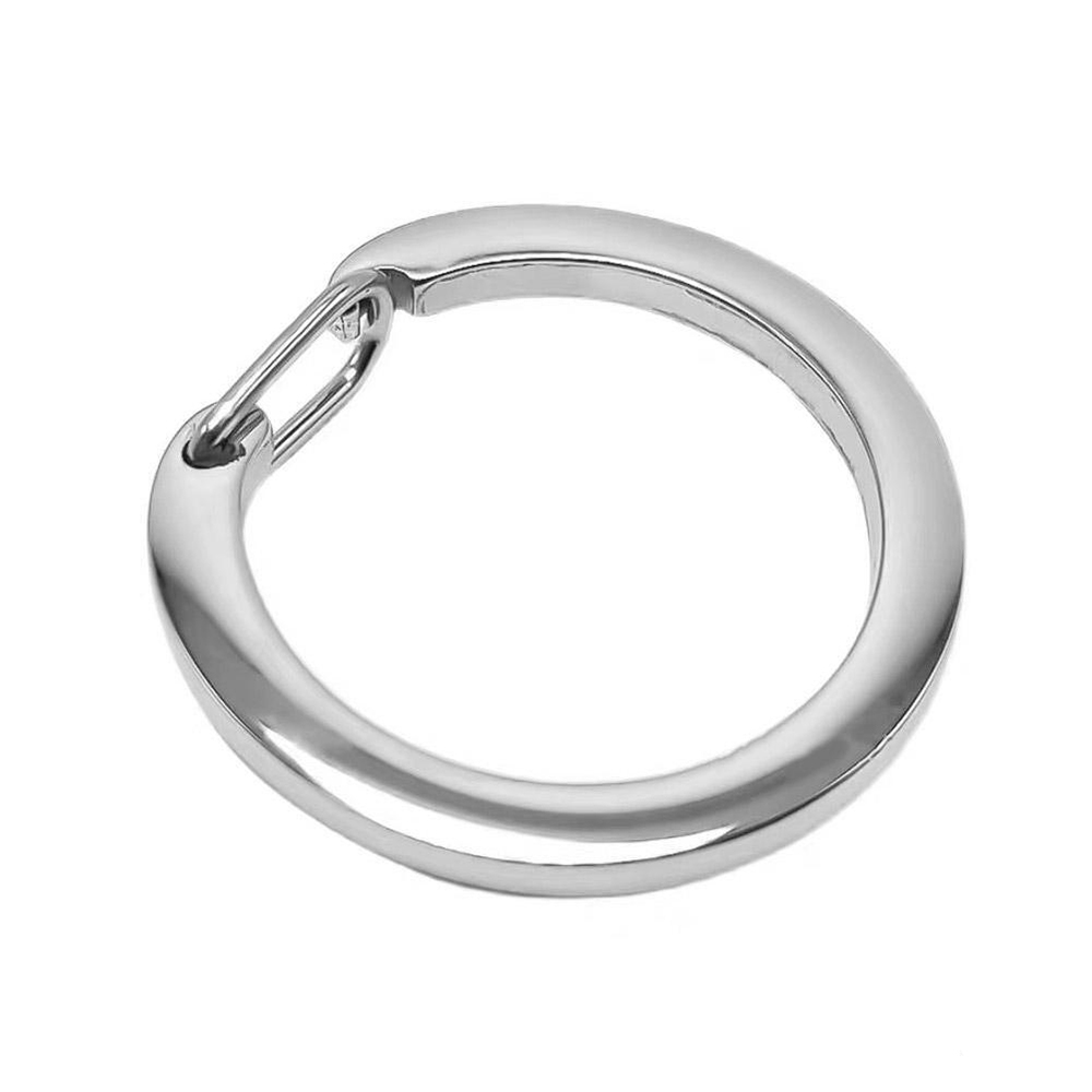 19/31mm Metal Spring Open Stainless Steel Round Spring Clasp C Buckle DIY Buckles Hooks Accessories