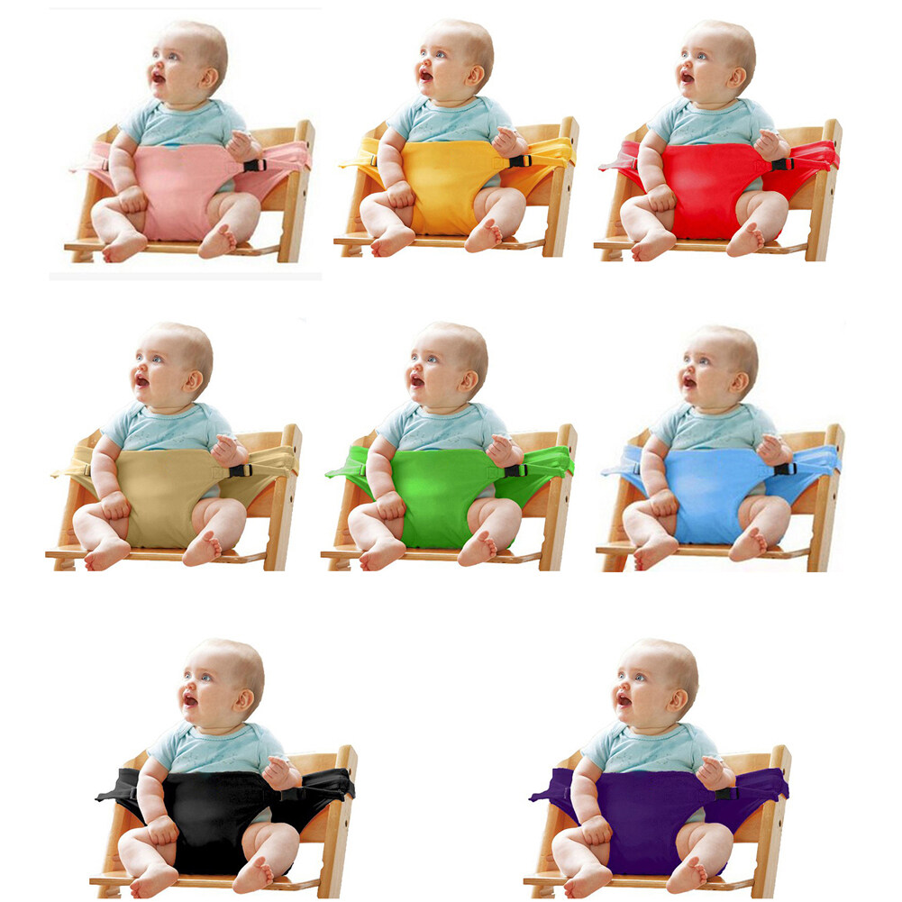 [Yulikeit]Baby Dining Seat Safety Belt Portable Infant Kid Wrap Feeding