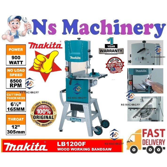 Makita Band Saw LB1200F 900W 12"/WoodWorking Band Saw Lazada