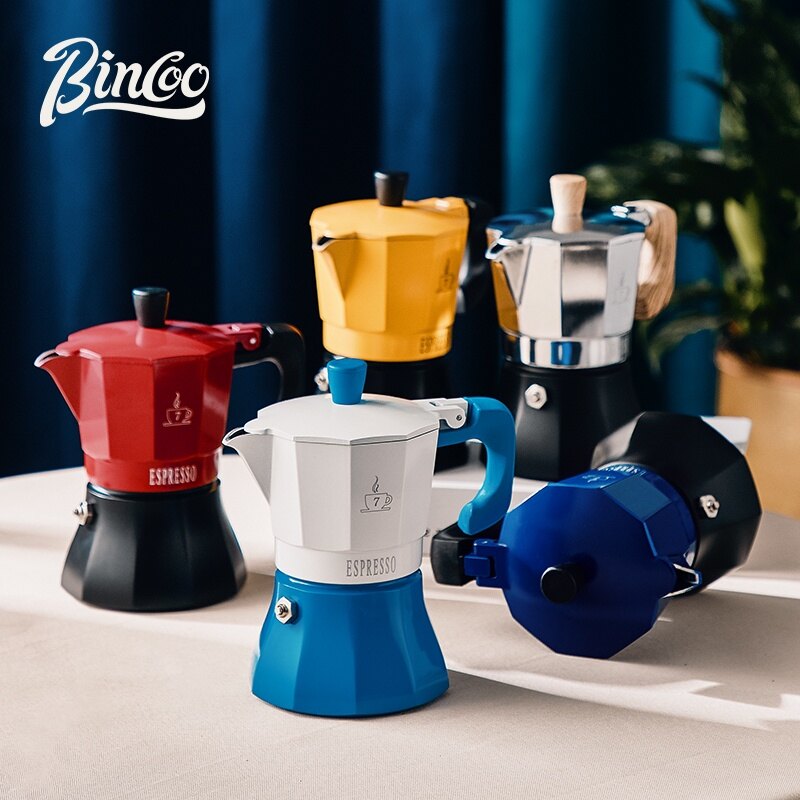 Bincoo Bình Moka Bình Pha Cà Phê Espresso Bình Pha Cà Phê Máy Pha Cà Phê