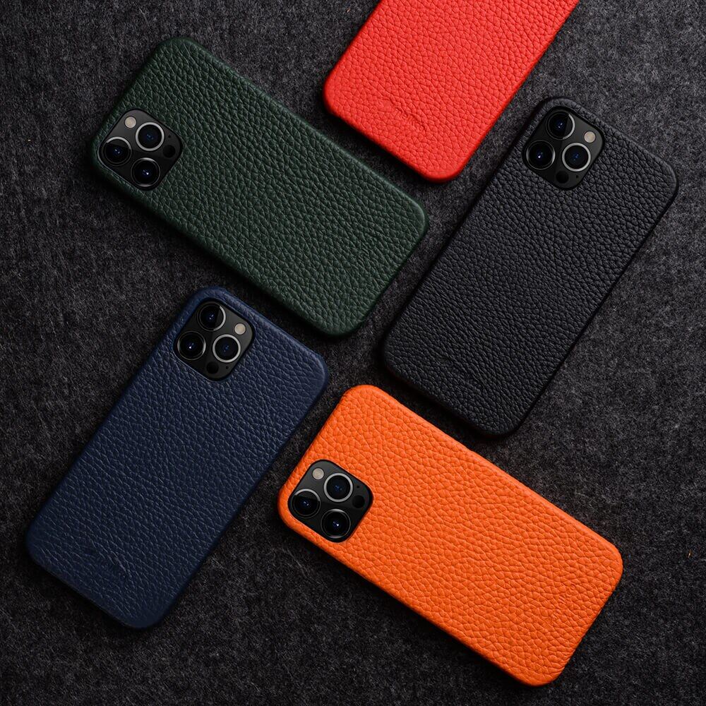Melkco Dành Cho IPhone 12/Iphone 12 Pro/Iphone 12 Pro Max/Iphone 12 Mini Ốp Điện Thoại, Ốp Lưng Da Thật Siêu Mỏng Thủ Công Sang Trọng