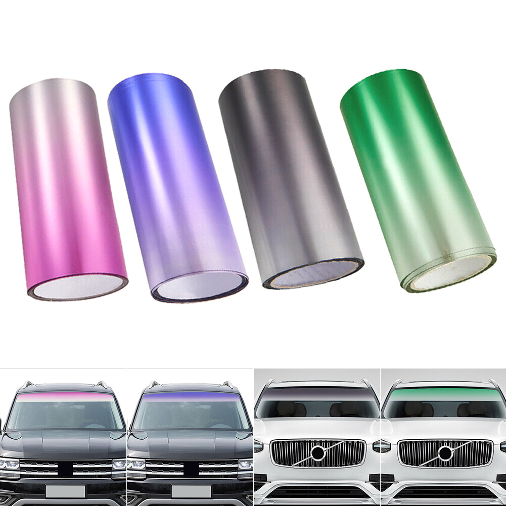 Car Window Sun Visor Strip Tint Film Front Windshield Protect Shade Sticker DIY
