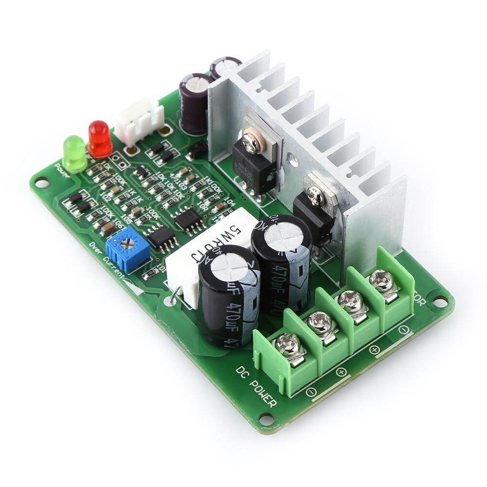 12V/24V/36V 15A DC Motor Speed Controller PWM Regulator Overload Protector