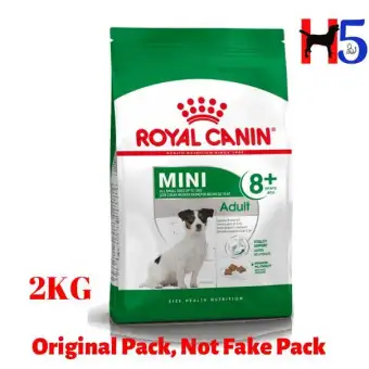 Royal Canin Mini Adult Mature 8 2kg Dry Dog Food Makanan