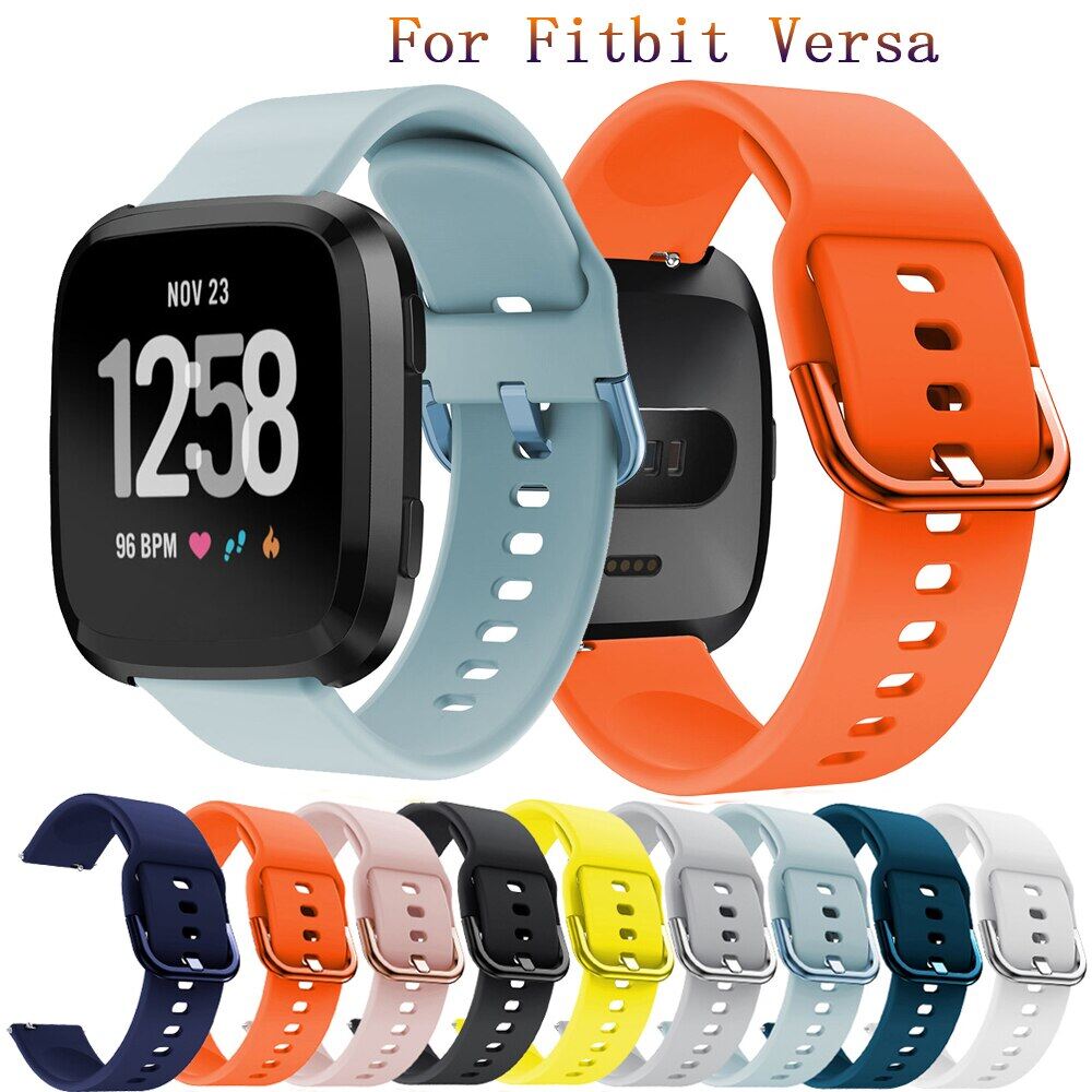 Silicone Strap For Fitbit Versa Smart Watch Band Sport Replaceable Wristband For Fitbit Versa 2 Lite Correa Bracelet Accessories