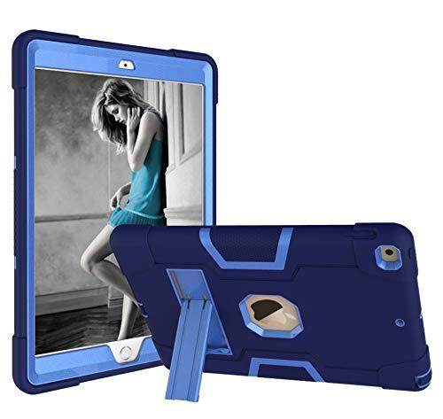 Ốp Phát Hành Cho Apple iPad 10.2 2019 2020 2021, ốp Bảo Vệ Chống Rơi Gồ Ghề Chống Sốc Kiểu Áo Giáp 3 Lớp Kết Hợp Chân Đế Cho iPad Mới 2019 Thế Hệ Thứ 7 10.2 2019 / iPad 10.2 2020 Ốp Ipad Thế Hệ Thứ 8 iPad 9th 2021