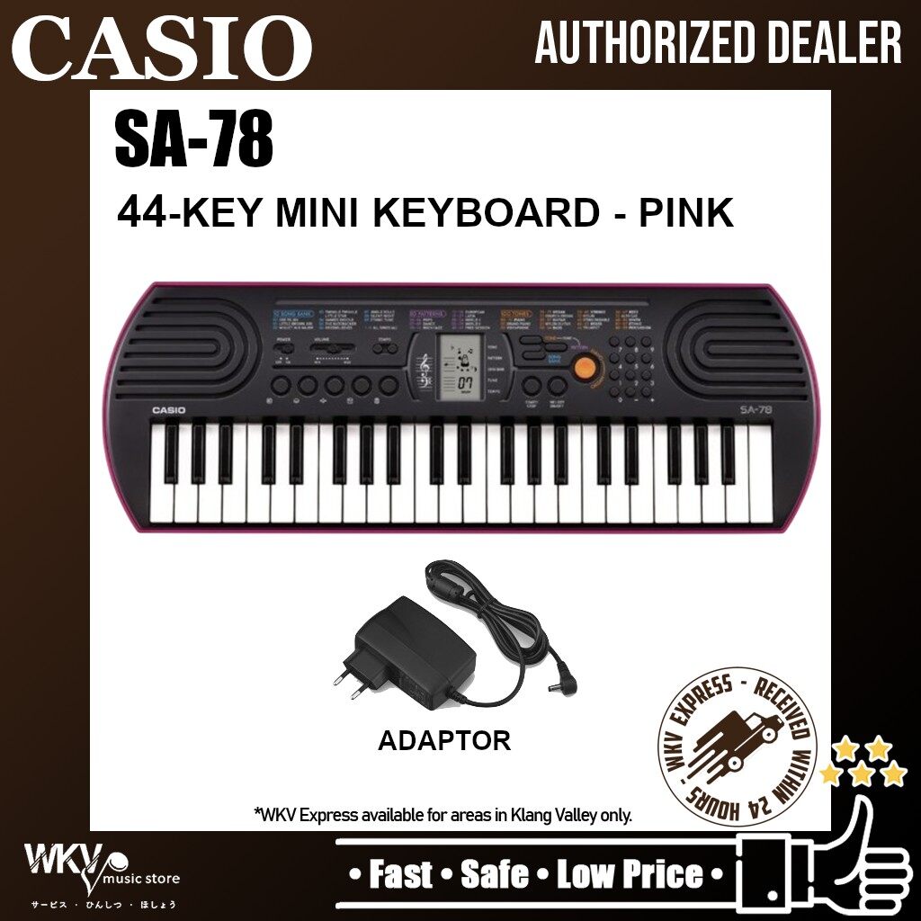 Pink casio clearance keyboard