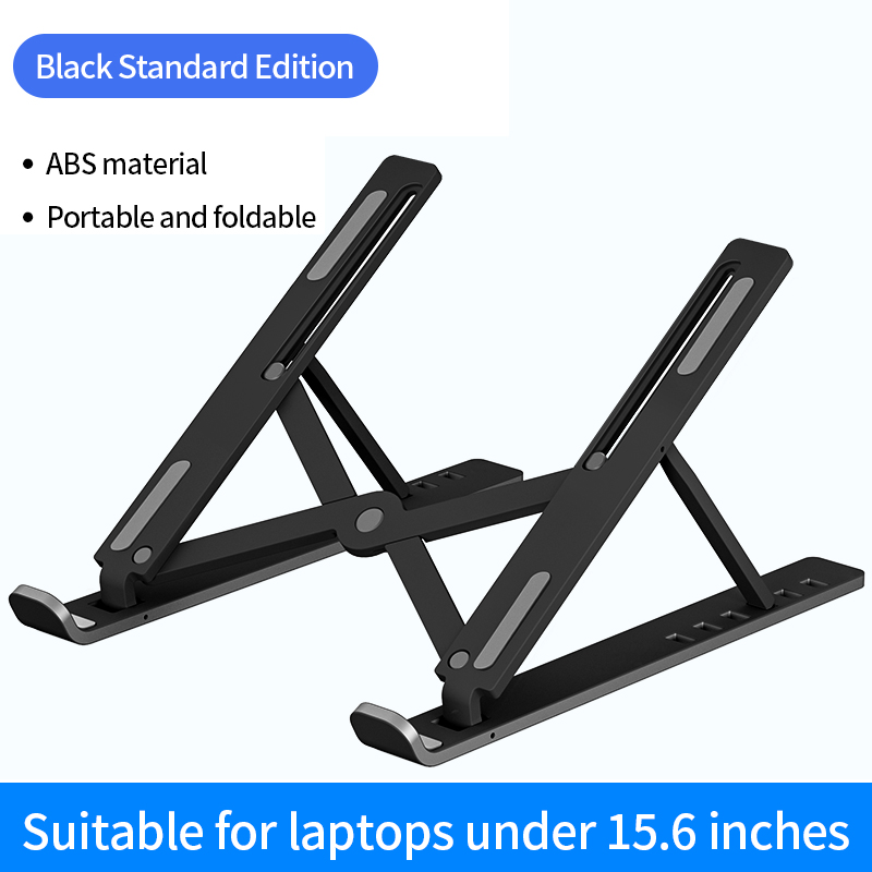 MC Laptop Stand Portable Tablet Holder Folding Mount Riser Portable Computer Laptop Bracket Laptop Holder