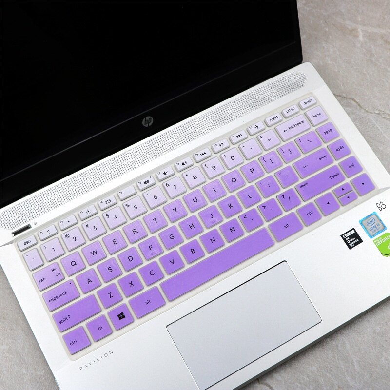 for 13'' HP Pavilion Keyboard Cover X360 Convertible HP Envy Laptop 13-ah1xxx 14-ba064TX 13 Inch Notebook Keyboard Cover Soft Silicone, Keyboard Protective Film
