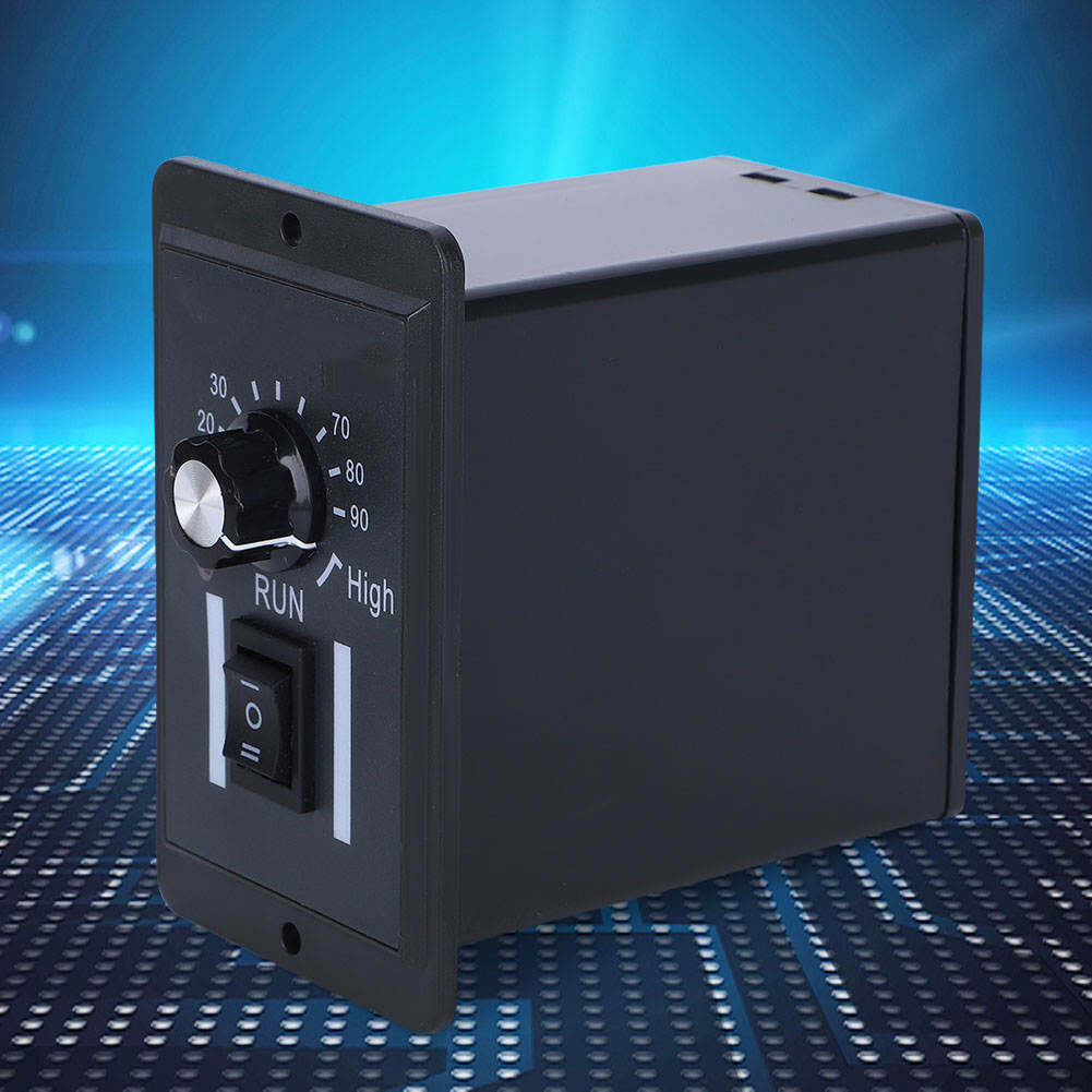 Motor speed regulator control switch 12V/24V/36V/48V Motor controller Speed ​​reduction DC 6A switch Short-circuit protection