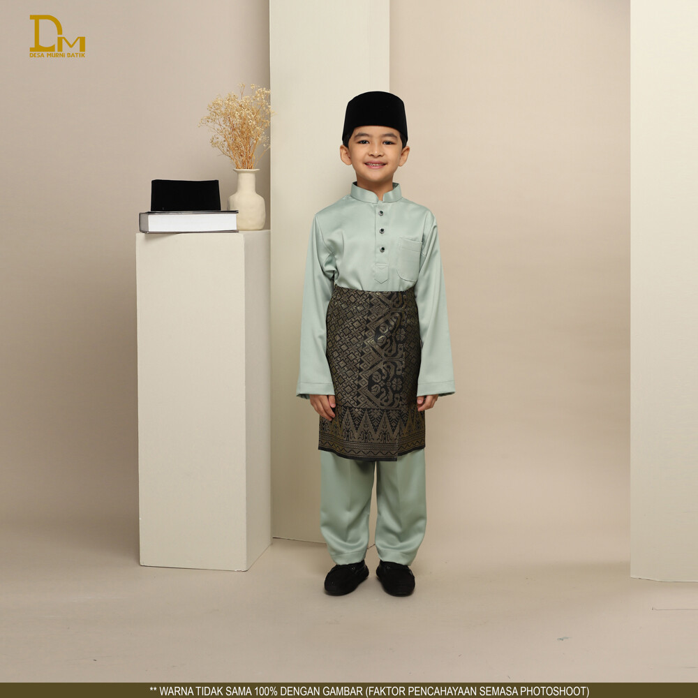 BAJU MELAYU MUHAMMAD JUNIOR BY DESA MURNI BATIK Short Baju Melayu
