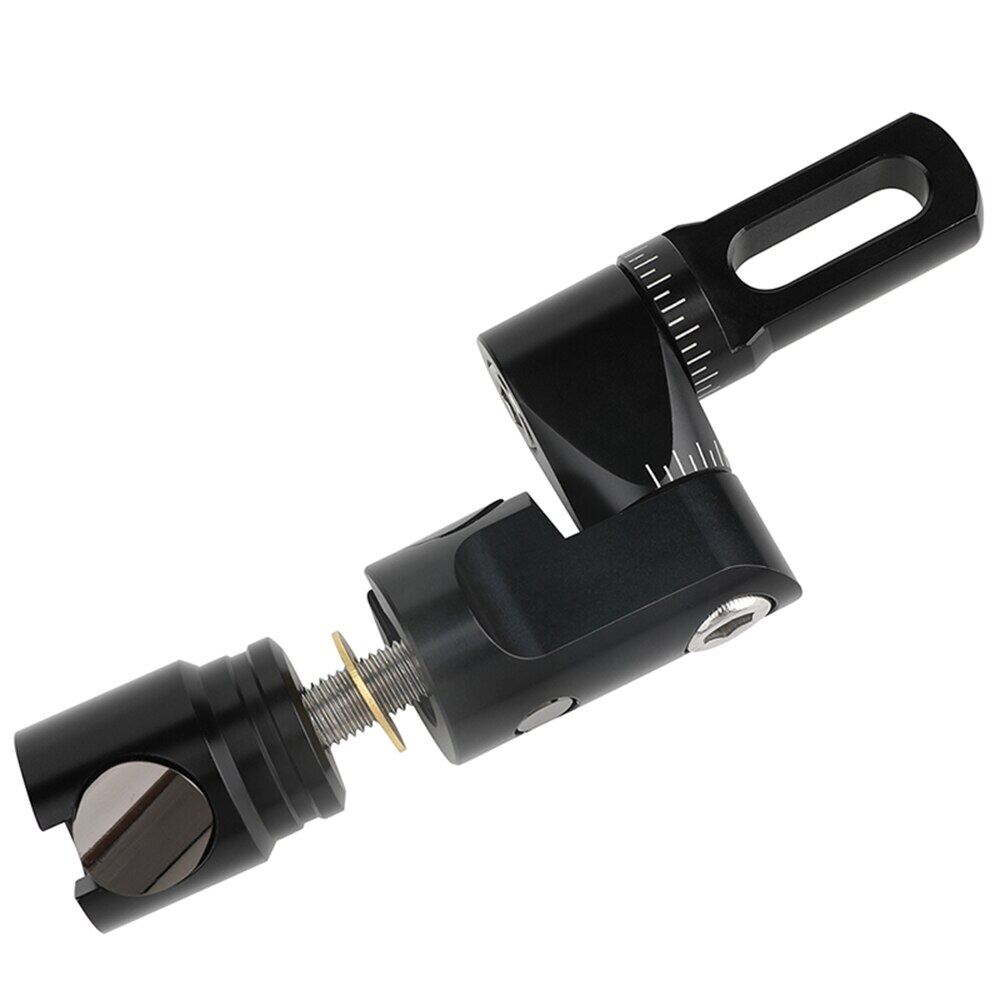 Compound Bow V Bar Balance Rod Stabilizer Precise Angle Adjustable Adapter Shock Absorption