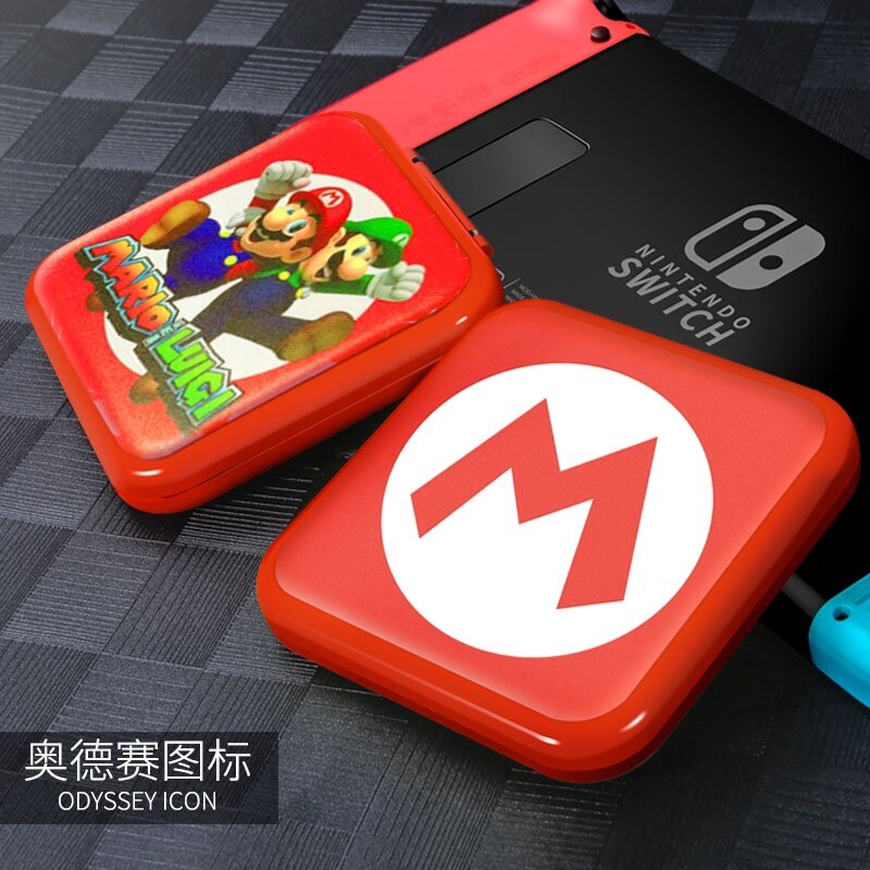 Nintendo Switch Accessories Carry Case Portable Protect Shell Storage Box Game Cards Cover for NS Switch & Switch Oled