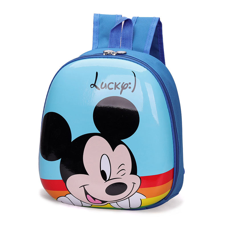 Cartoon Frozen Spider man Paw Patrol Backpack for Kids Boys Girls Micky Minnies Mouse Egg Shell bag Waterproof Kids Preschool bag Snow White Sofia Princess Bags Birthday Gift for Children