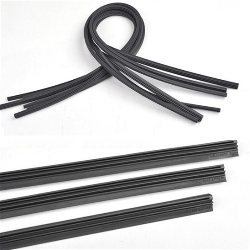 Asahi 2PCS Silicone 26 Inch Car Bus Universal Frameless Windshield Wiper Blade Refill