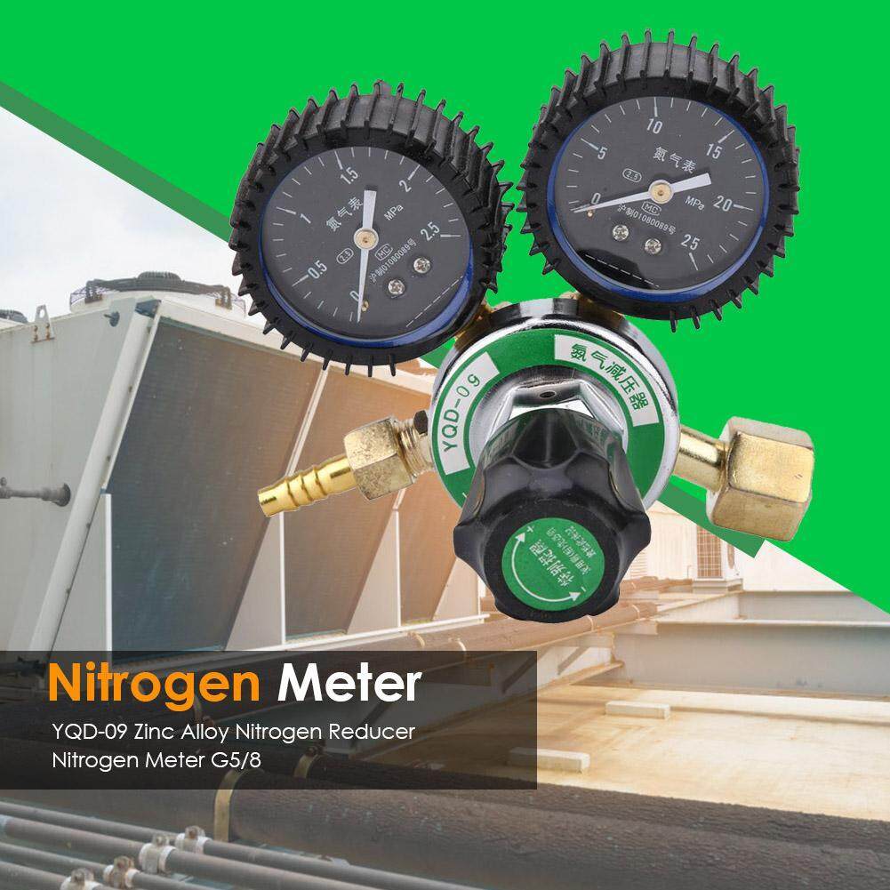 Non-slip Design Nitrogen Pressure Reducer Meter Welding Regulator Gauge G5//8 AM