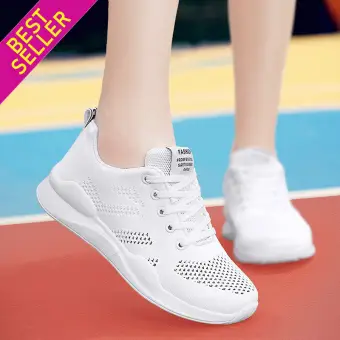 women's lightweight white sneakers