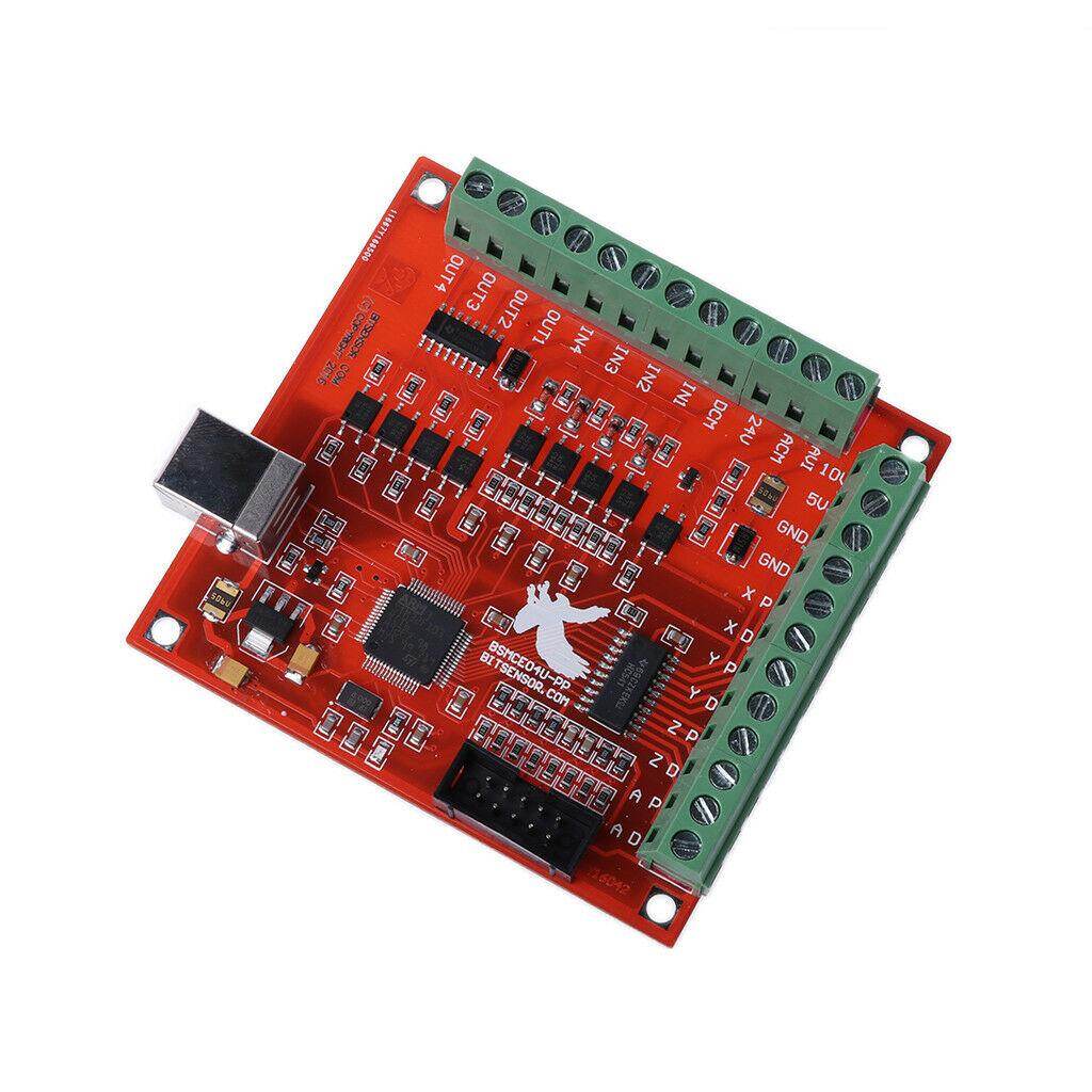 [Giao Hàng 24 Giờ] Bảng Mạch Đột Phá RCSD CNC USB MACH3 100Khz Bộ Điều Khiển Chuyển Động Trình Điều Khiển Giao Diện 4 Trục
