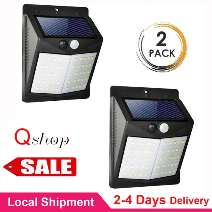 50 Leds Solar Motion Sensor Lights Outdoor Q 1800 Mah Leds Solar Motion Sensor Lights Outdoor