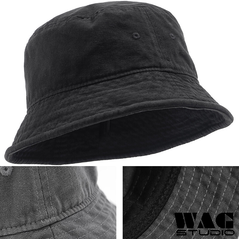 Nón Bucket Chất Liệu Denim Cho Nam Nữ