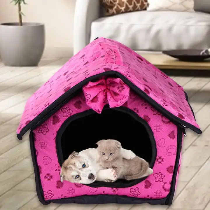 Chinatera Hangat Indah Lembut Peliharaan Kucing Anak Anjing Kasur