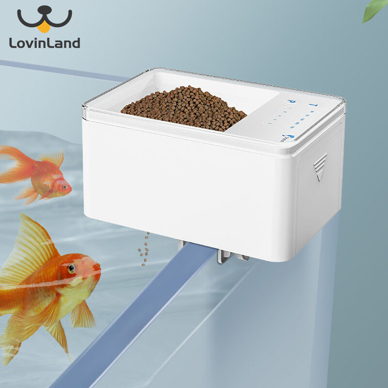 [Lovinland] Máy Cho Cá Ăn Tự Động Bể Cá Máy Cho Cá Ăn Tự Động Hẹn Giờ