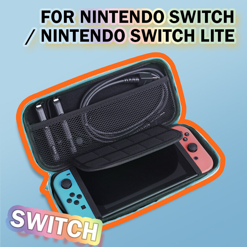 Túi Đựng Hoạt Hình Dễ Thương Cho Nintendo Switch Hộp Bảo Vệ Mang Đi Du Lịch, NS Vỏ Hộp Điều Khiển Trò Chơi Có Dây Buộc, Dropshipping