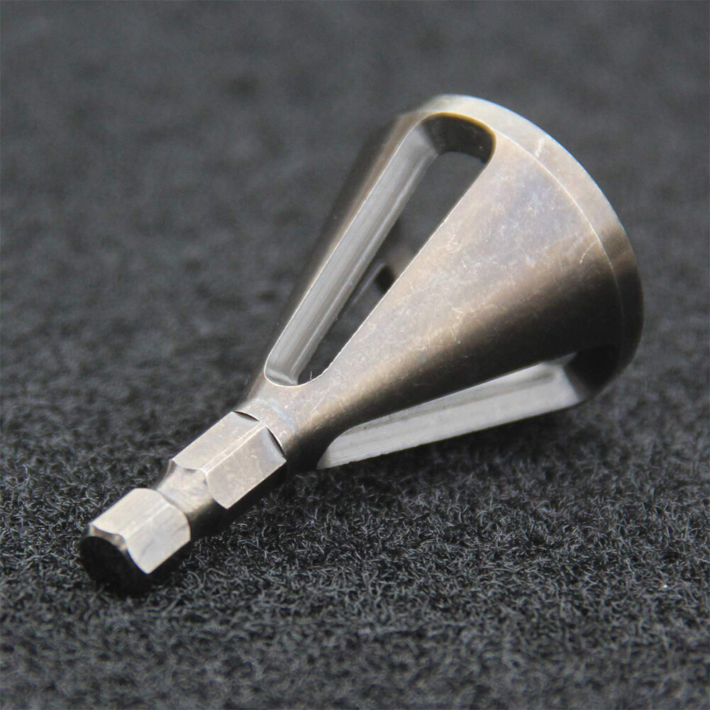 lentils Deburring External Chamfer Tool Drill Bit Hexagon Shank Drilling Burr Remover