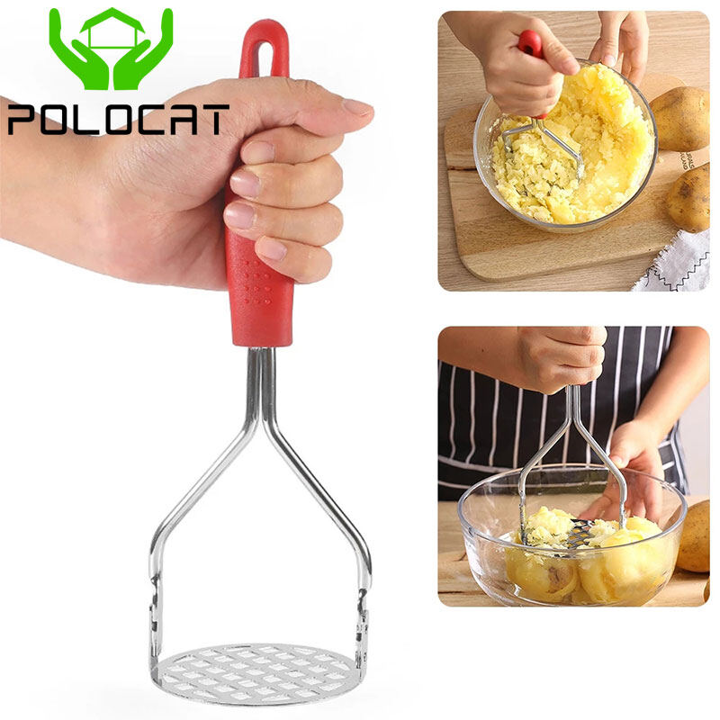 Polocat Pressed Potato Crusher, Mash Squeezer, Potato Squeezer, Smooth Mash, Potato Crusher, Fruit Tools