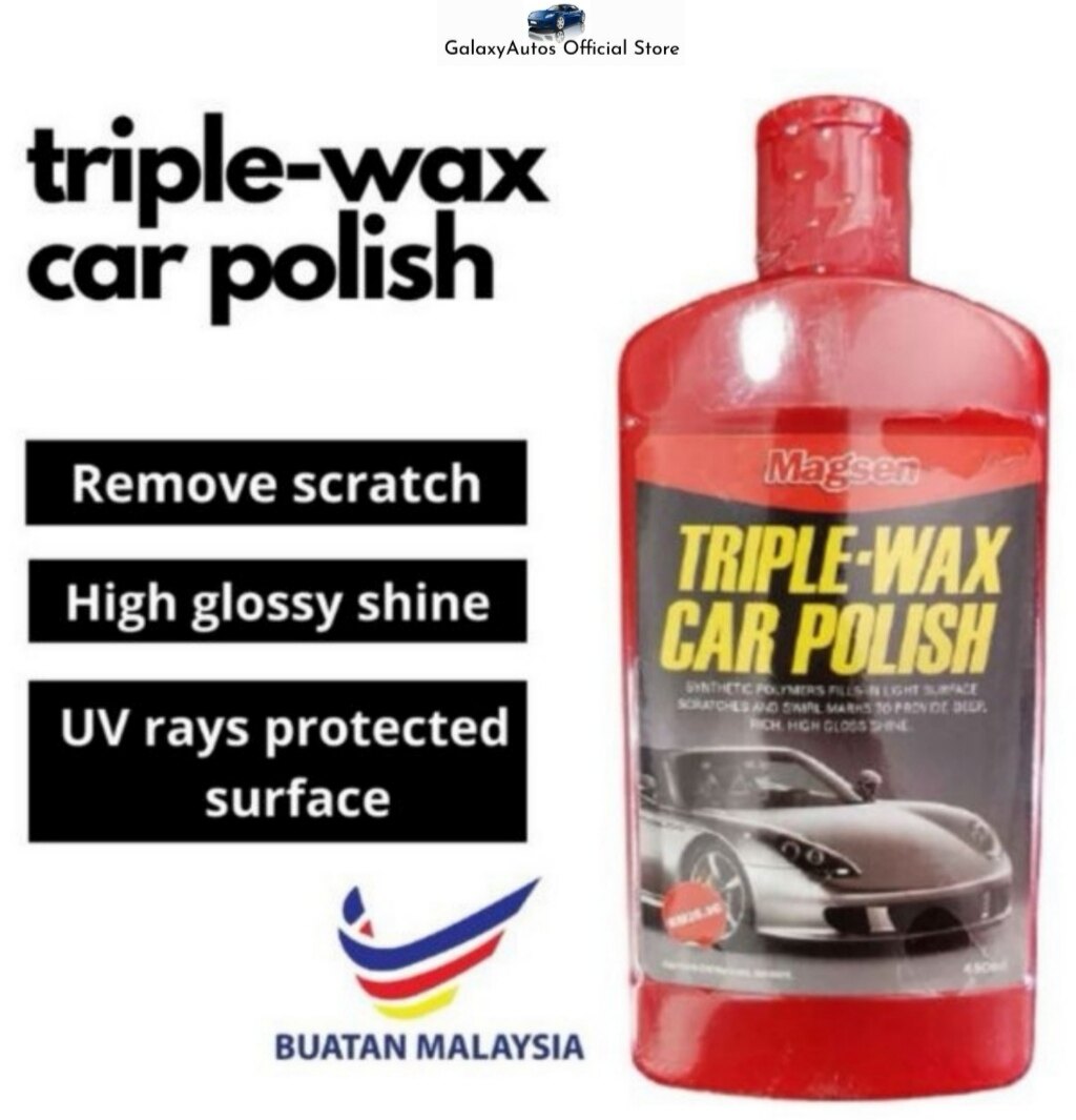 Magsen Triple Wax Car Polish Lazada