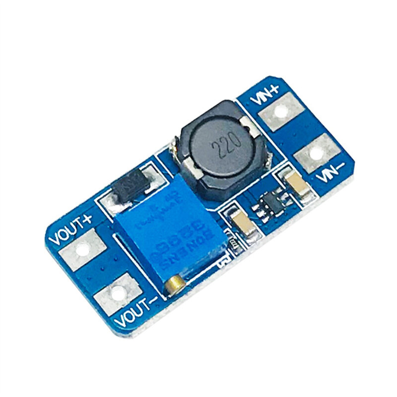 Module tăng áp DC-DC MT3608 2A / MICRO chuyển 2V-24V ra 5V 9V 12V 28V - INTL