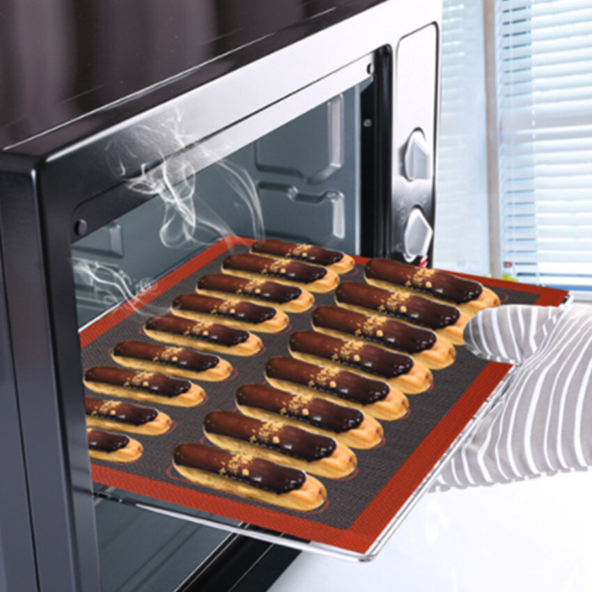 , Tấm Lót Lò Nướng Cho Bánh Quy /Bánh Mì//Bánh Quy/Bánh Phồng/Dụng Cụ Làm Bánh Ngọt Bằng Silicon Đục Lỗ