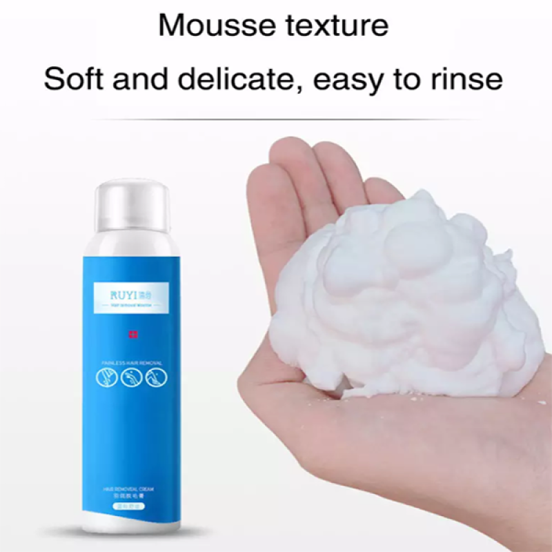 Hair removal cream permanent spray mousse foam male and female student