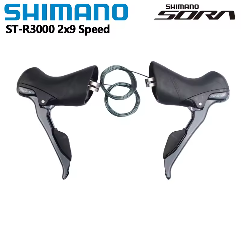 SHIMANO SORA ST R3000 Shifter 2x9 Speed Road Bike Dual Control