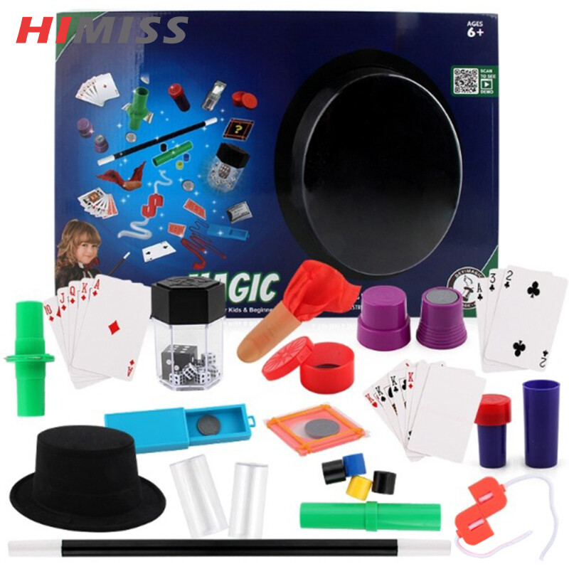 HIMISS RC Magic Props Set For Children Close-range Stage Magic Performing Props Tricks Toys Kit For Birthday Gifts