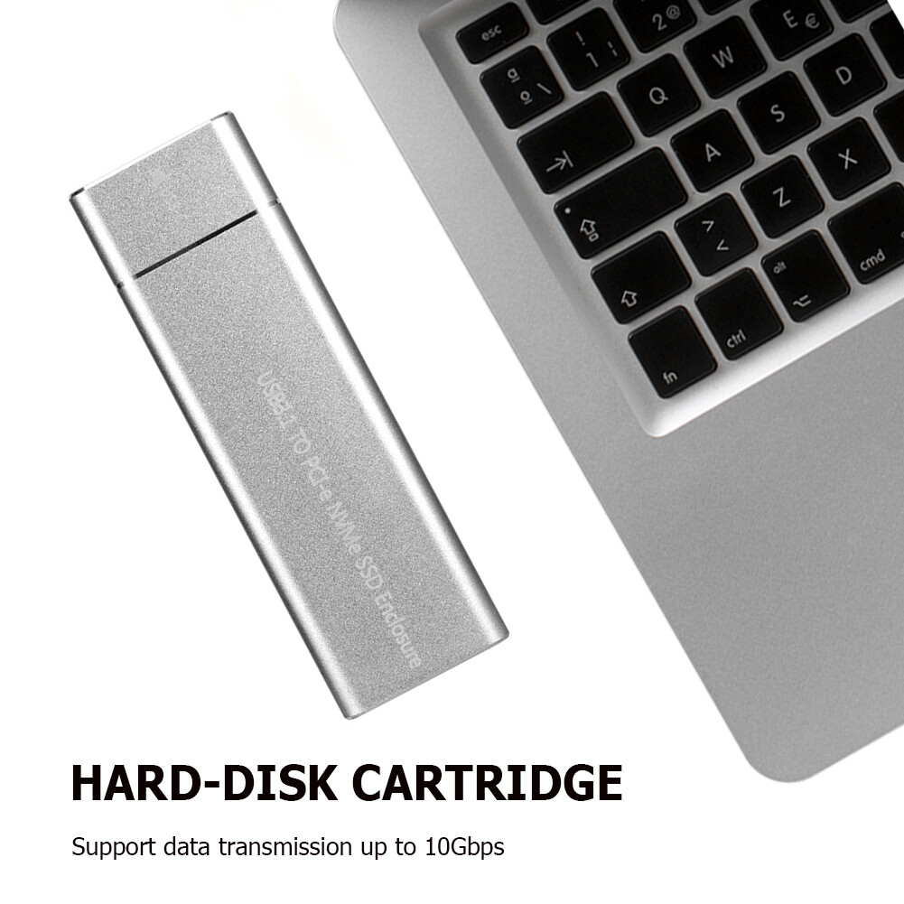 M.2 NVME Mobile Hard Disk Box Case USB3.1 HDD Enclosure Laptop Accessories