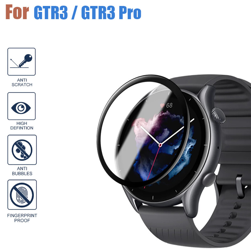 Cho Huami Amazfit GTR2 GTR 2e GTR 3 Pro 3D PMMA Bảo Vệ Màn Hình Bao Phủ Toàn Bộ